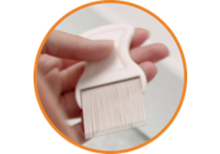 Met gratis luizenkam